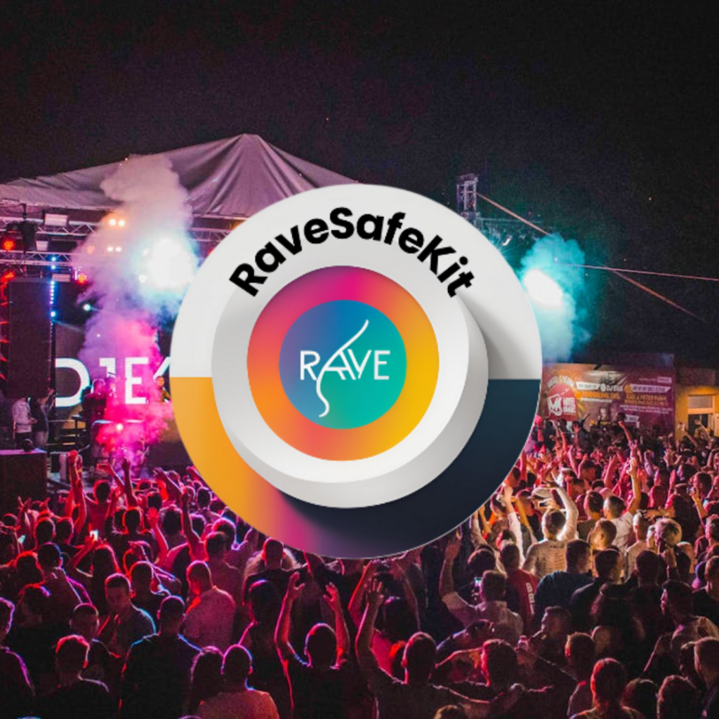 Het logo van RaveSafeKit